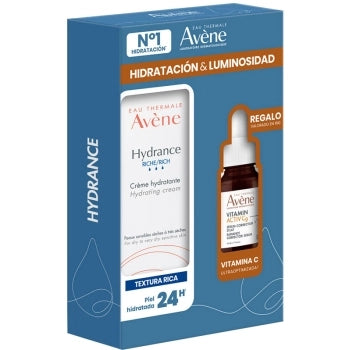 Set Hydrance Crema Hidratante Rica + Vitamin C Sérum 10ml