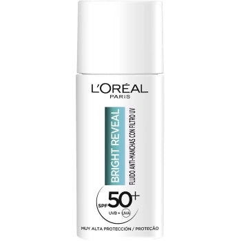 Fluido UV Anti-manchas Bright Reveal SPF50+