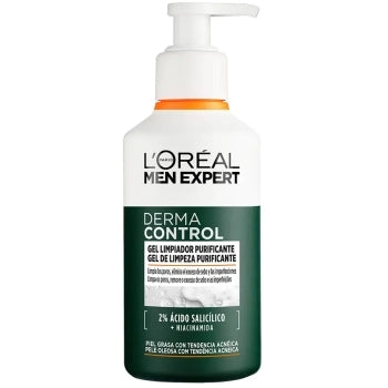 Men Expert Derma Control Gel Limpiador Purificante
