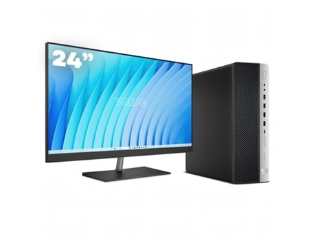 Hp 800 G3 Sff / I5-6500 / 8Gb Ddr4 256Gb Ssd Windows 10 Pack 24 (Recondicionado Como Novo) - HP