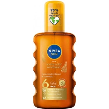 Aceite Solar Zanahoria SPF6