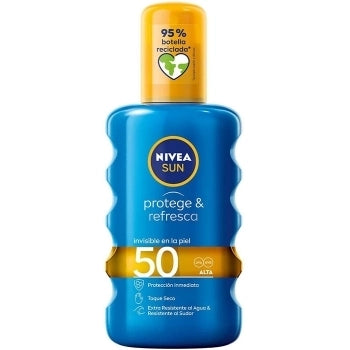 Sun Protege & Refresca Spray Solar SPF50