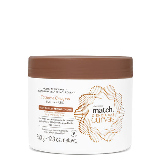 Jelly Capilar Memorizador Match Ciência das Curvas