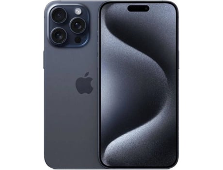 Iphone 15 Pro Max Apple (Recondicionado Flippers Sinais De Uso - 6.7'' - 256 Gb - Azul) - Apple