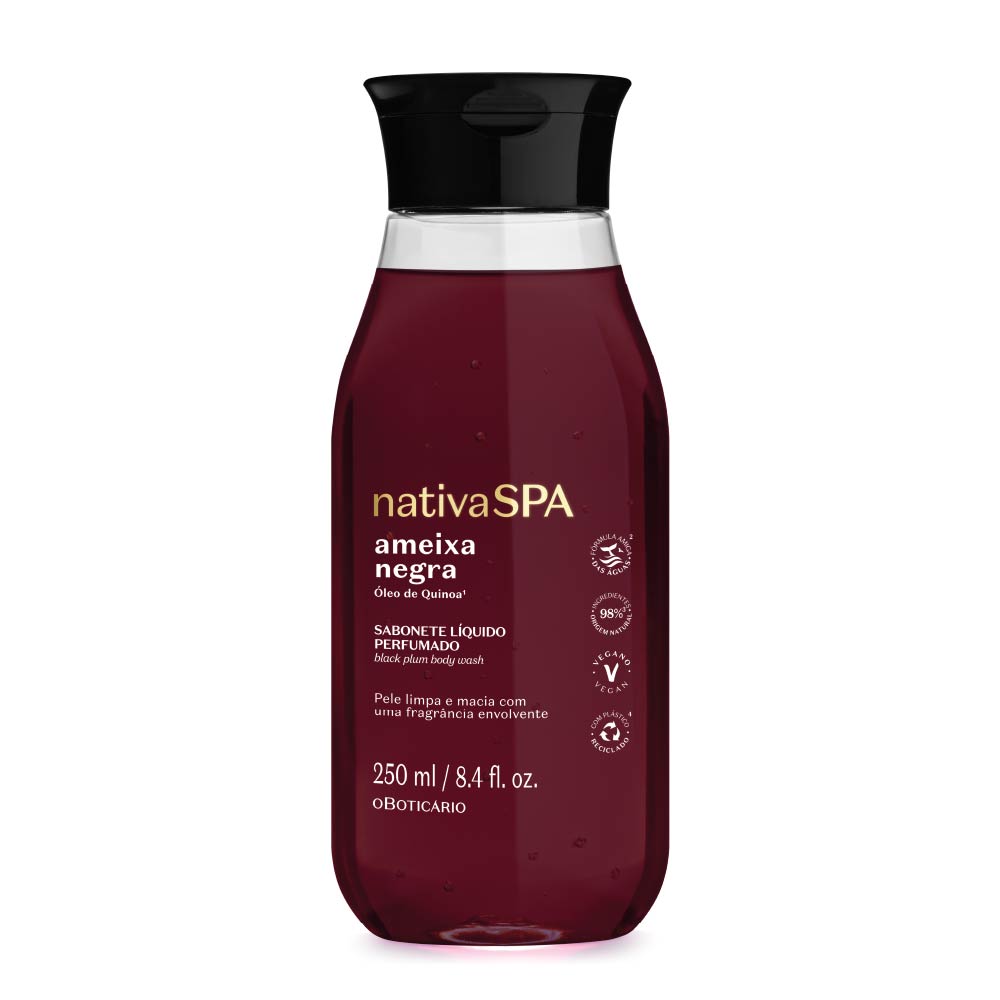 Sabonete Líquido Perfumado Nativa Spa Ameixa Negra
