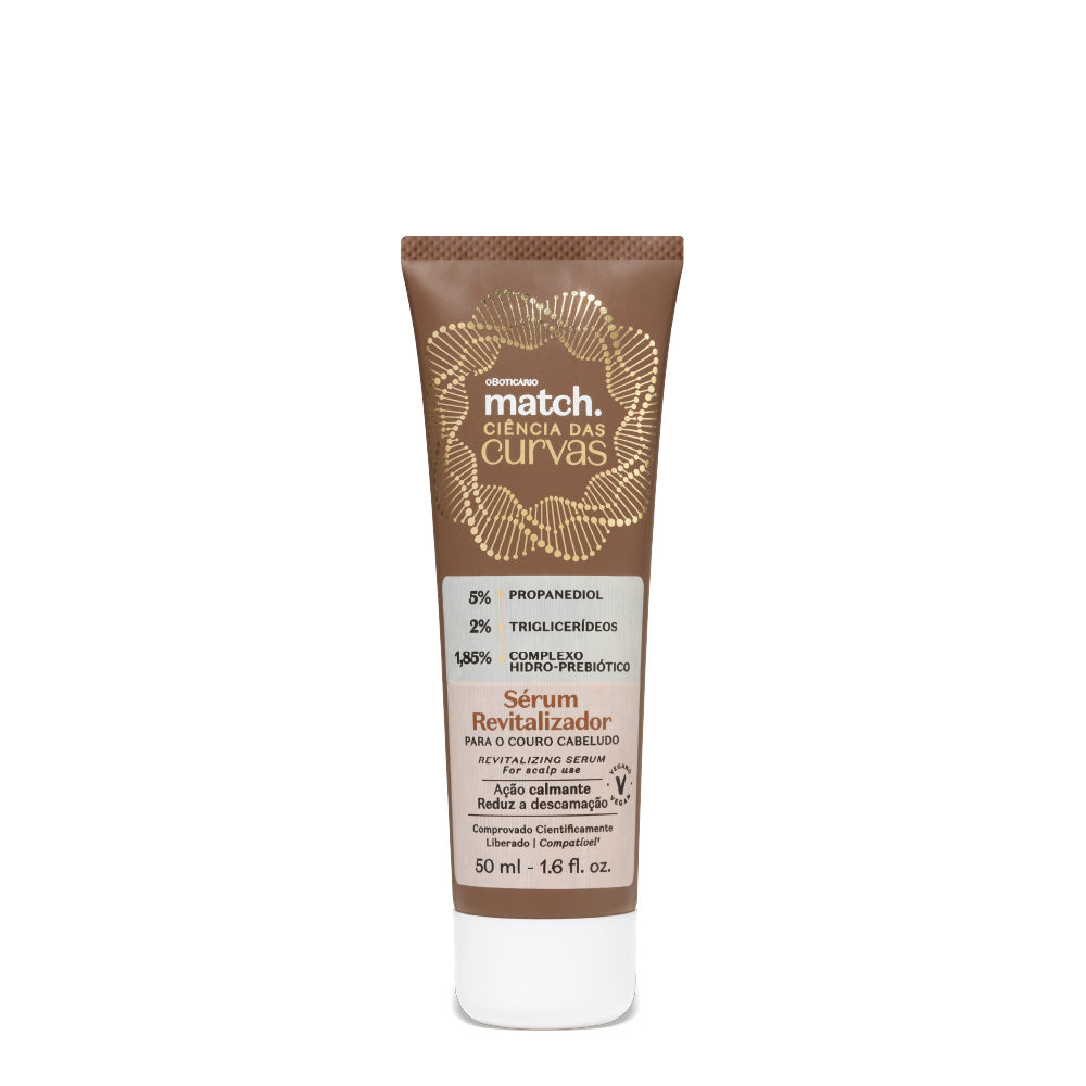 Sérum Revitalizador Couro Cabeludo Match Ciência das Curvas