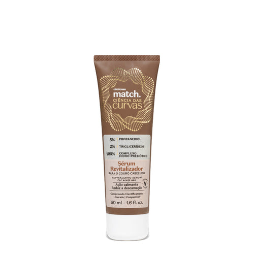 Sérum Revitalizador Couro Cabeludo Match Ciência das Curvas