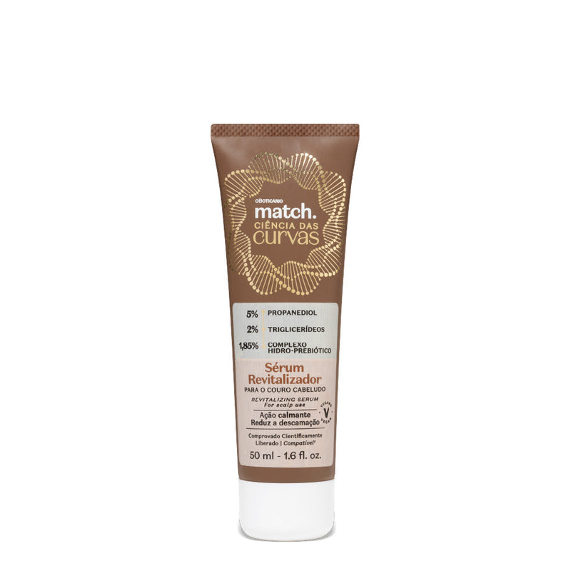 Sérum Revitalizador Couro Cabeludo Match Ciência das Curvas