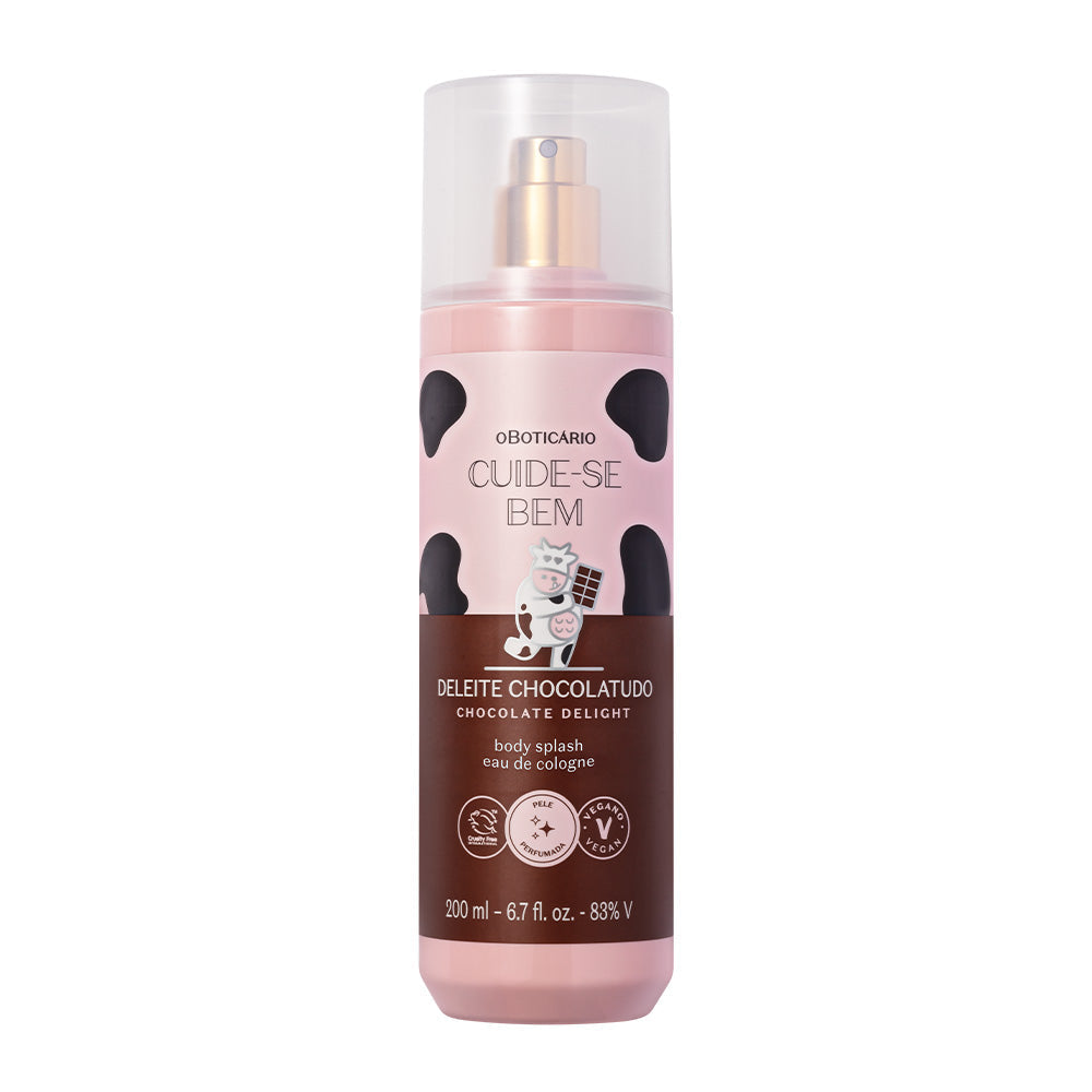 Body Splash Cuide-se Bem Deleite Chocolatudo