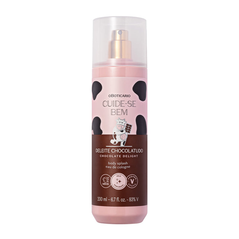 Body Splash Cuide-se Bem Deleite Chocolatudo