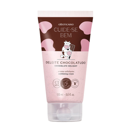 Creme Esfoliante Corporal Cuide-se Bem Deleite Chocolatudo
