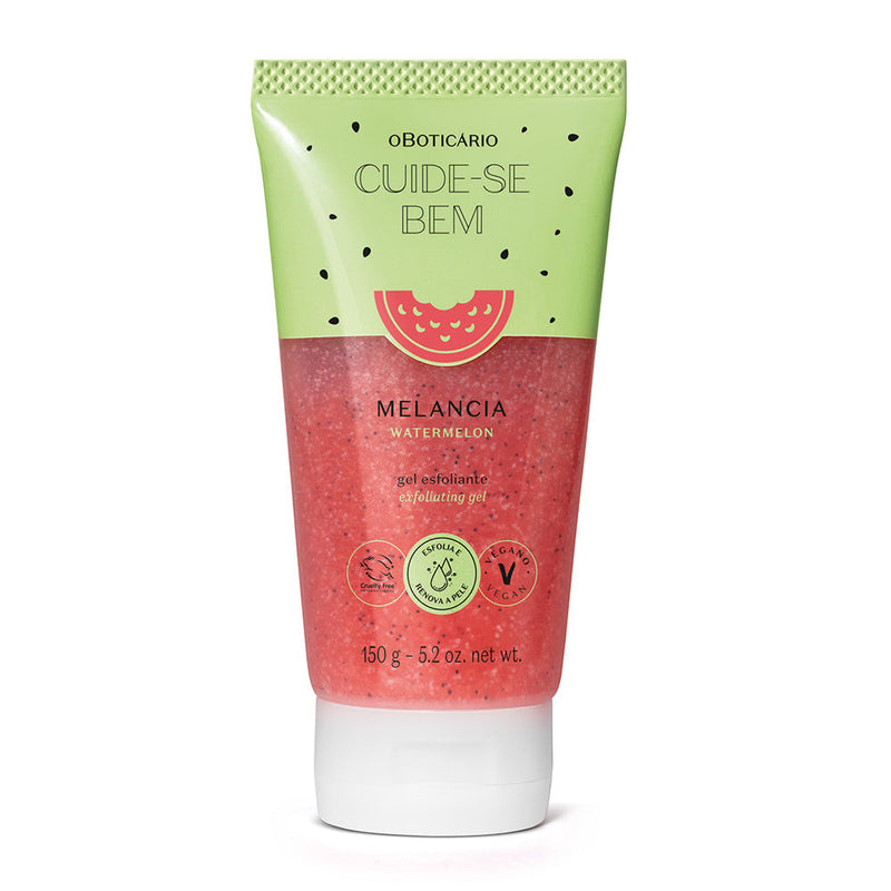 Gel Esfoliante Corporal Cuide-se Bem Melancia