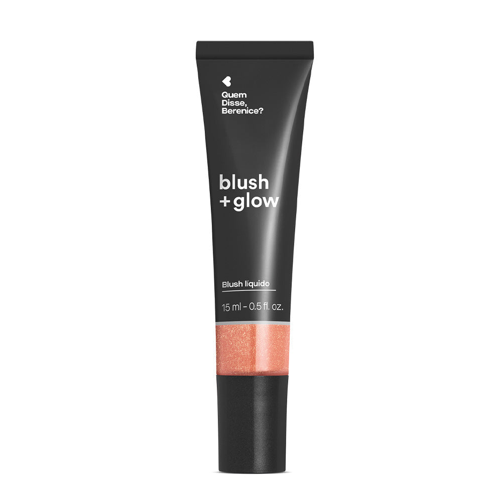 Blush Líquido +Glow Rosa Rosedourex Quem Disse, Berenice?