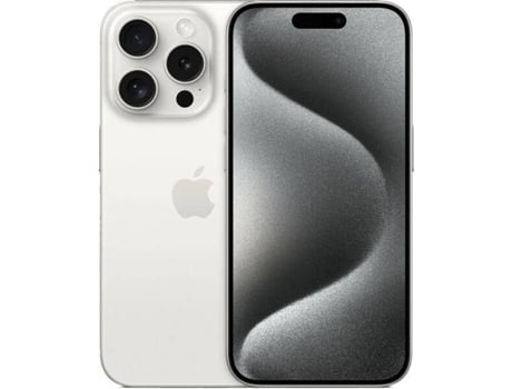 Iphone 15 Pro Apple (Recondicionado Flippers Como Novo - 6.1'' - 128 Gb - Branco) - Apple