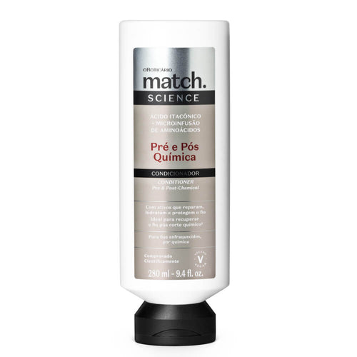 Condicionador Match Science Pré e Pós-Química