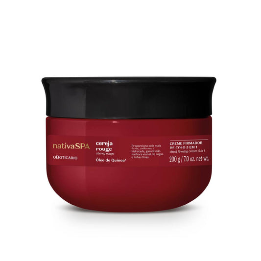 Creme Firmador de Colo 5 em 1 Nativa Spa Cereja Rouge