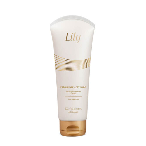 Esfoliante Hidratante Acetinado Lily