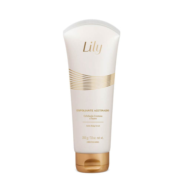 Esfoliante Hidratante Acetinado Lily, 200g