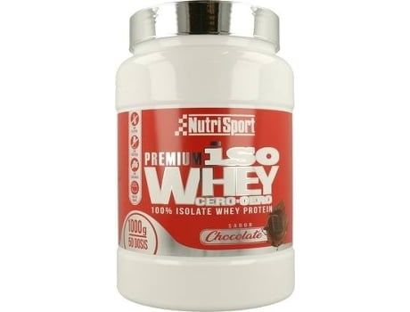 Suplemento Alimentar Nutrisport Iso Whey Zero Zero (1 Kg (Chocolate)) - Alimentar