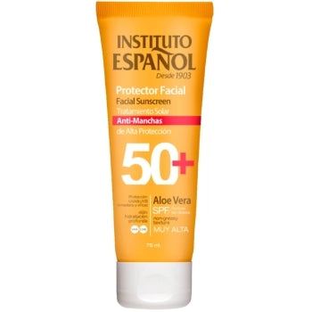 Protector Facial Aloe Vera SPF50+ Anti-Manchas