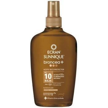 Sunnique Broncea+ Aceite Seco Protector SPF10