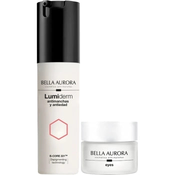 Set Lumiderm Antimanchas y Antiedad SPF20 30ml + Contorno de Ojos 15ml