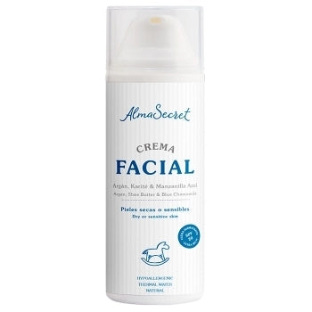 Crema Facial con Argán, Karité y manzanilla azul SPF20