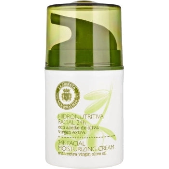 Crema Hidronutritiva Facial 24h con Aceite de Oliva Virgen Extra