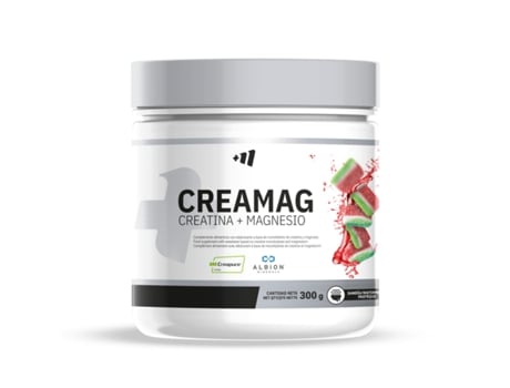 Creamag Creatina + Magnésio Albion® 300G Geléia De Melancia Mm Suplementos (Creapure®) - Creamag