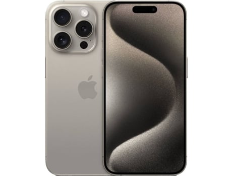 Iphone 15 Pro Apple (Recondicionado Flippers Marcas Mínimas - 6.7'' - 256 Gb - Titânio Natural) - Apple