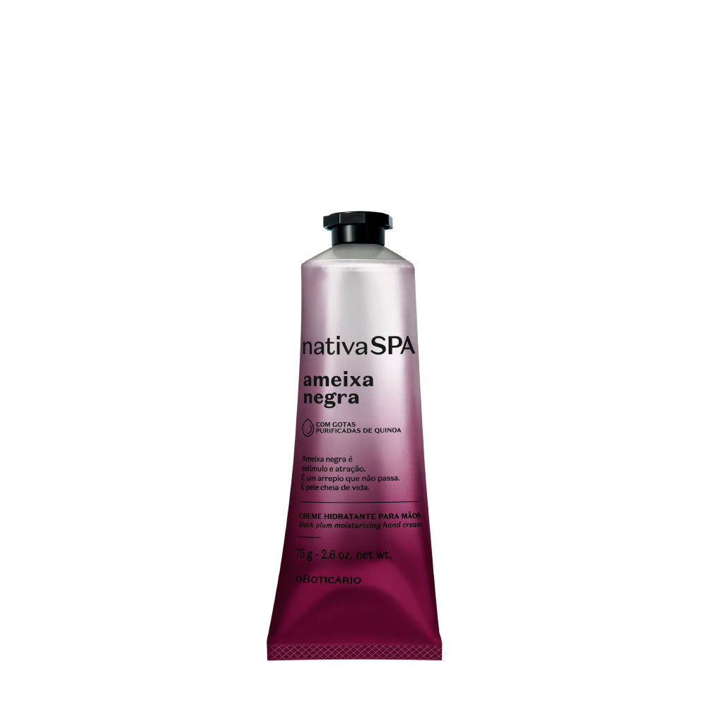 Creme de Mãos Nativa Spa Ameixa Negra