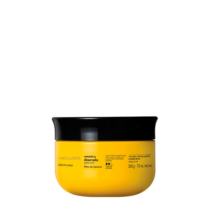 Creme Esfoliante Corporal Nativa Spa Ameixa Dourada