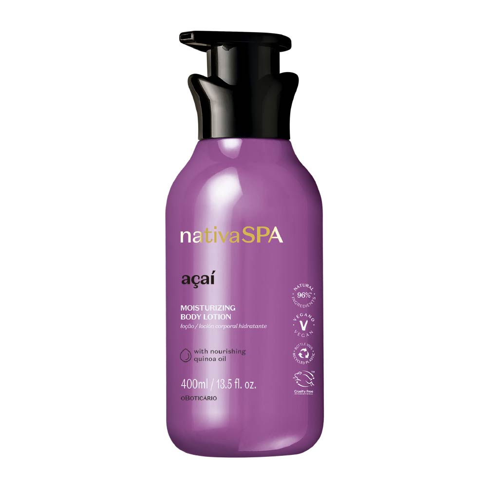 Loção Hidratante Nativa SPA Açaí