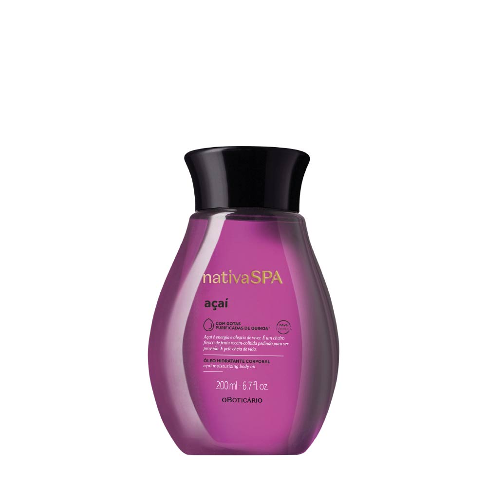 Óleo Glorioso de Banho Nativa Spa Açaí