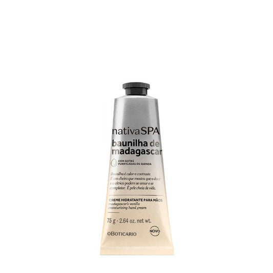 Creme de Mãos Nativa Spa Baunilha de Madagascar