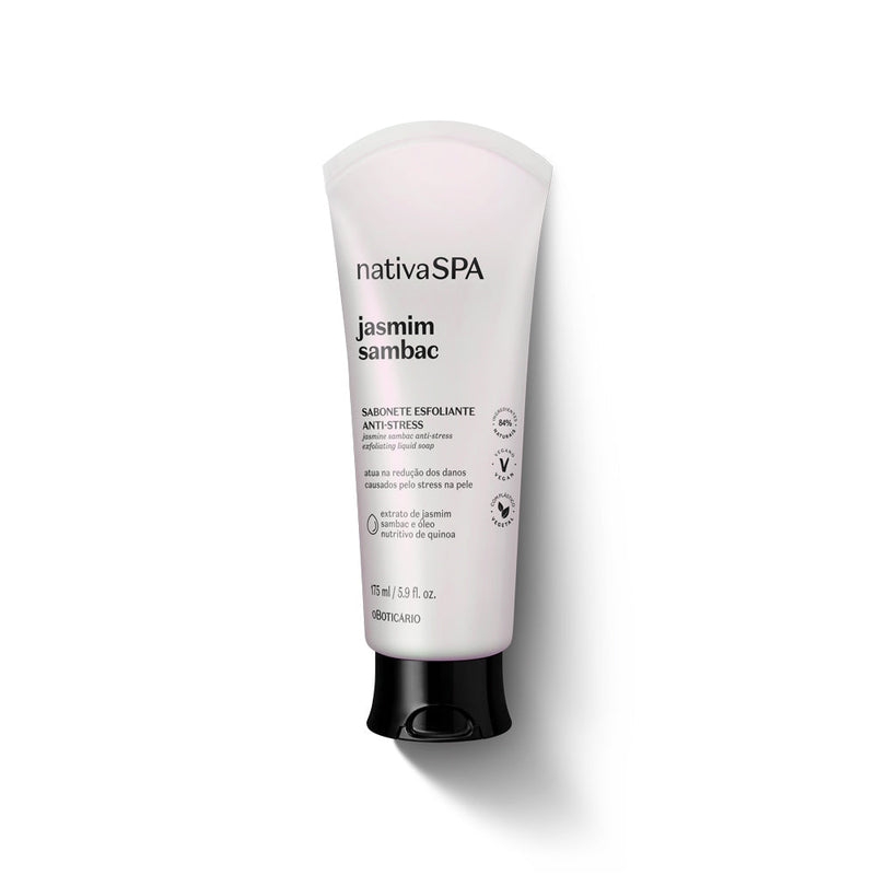 Sabonete Líquido Esfoliante Nativa Spa Jasmim Sambac
