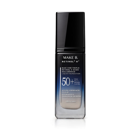 Base Líquida FPS50 Make B. Retinol³ H+