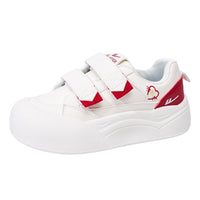 Sapatos mágicos Warrior com sola grossa e tampo baixo, versáteis individuais femininos coreanos, sapatos casuais de estilo universitário de alta estética