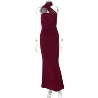 O novo conjunto feminino mais vendido da Amazon, vestido alto e sem mangas sexy, estilo street-style, slim e fita longa para mulheres