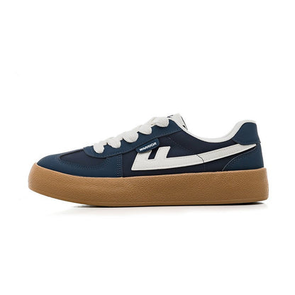 Sapatos simples de madeira de madeira da moda Warrior, sapatos confortáveis de sola grossa para alongar as pernas, sapatos de ensino básico, sapatos de treino moral de casal estilo universitário