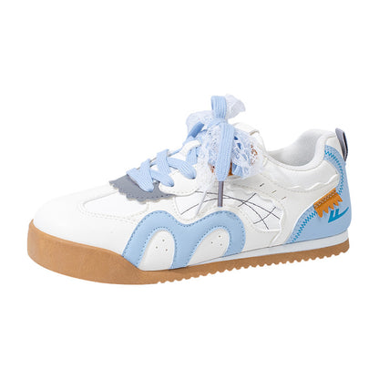 Warrior 2026 Novos Sapatos Casuais Femininos da Moda, Sapatos Simples Confortáveis e Orientados para o Design, Sapatos Desportivos de Alto Valor com Blocos de Cor