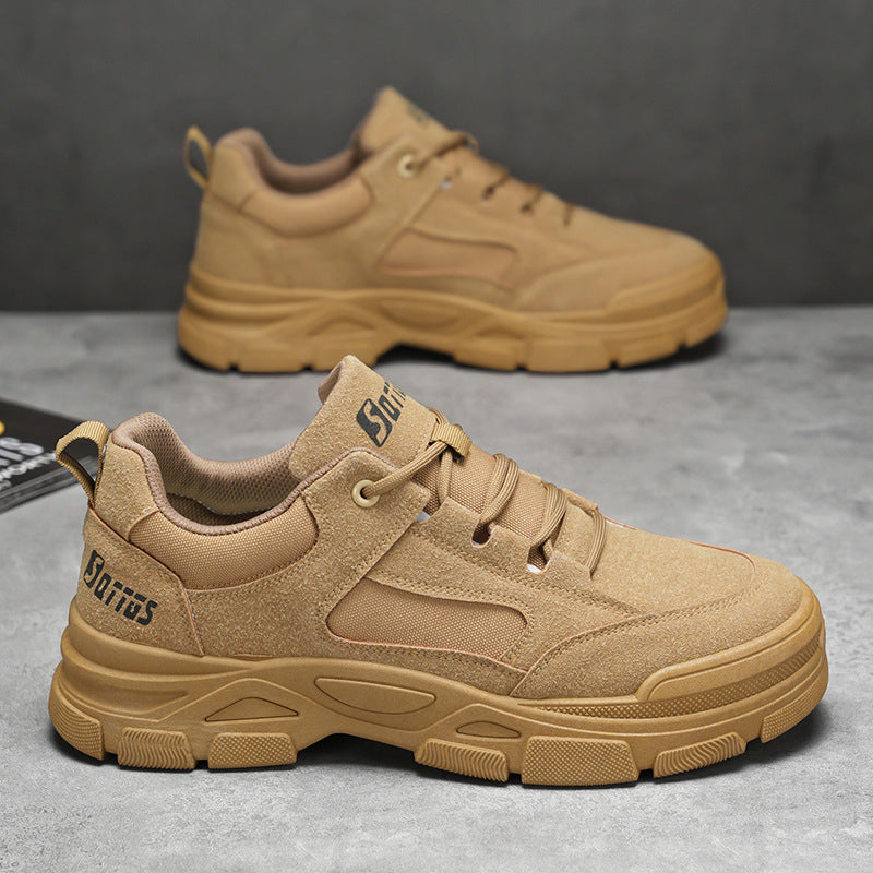 Sapatos de proteção para o trabalho de trabalho, sapatos de verão para o verão, sapatos de trabalho respiráveis para o local de trabalho, sapatos antiderrapantes e resistentes ao desgaste, ténis desportivos masculinos, sapatos de prancha