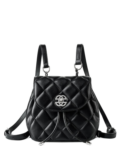 Malas: Mochila coreana de couro genuíno para mulheres, novo design de mochila na moda de 2026 com grande capacidade