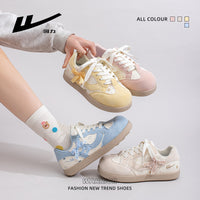 Os novos sapatos casuais casuais confortáveis, confortáveis e confortáveis de alto valor da Warrior da Warrior, na moda, versáteis, modernos, modernos e frescos, com um toque de design