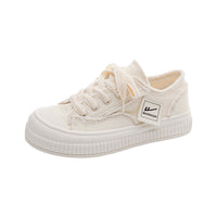 Ténis Warrior Flush Sapatos Criativos de Primavera/Outono com sola grossa, Sapatos Casuais com Atacadores ao estilo Hong Kong, Casuais Casuais de sola grossa