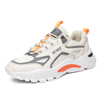 Sapatilhas desportivas masculinas de verão coreanas com malha de pai, sapatilhas casuais casuais modernas, respiráveis e versáteis, sapatilhas de corrida para estudantes