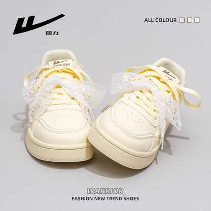 Os novos ténis versáteis da Warrior, de cano baixo, com blocos de cor, na moda, com design confortável e sapatos casuais de elevado valor estético