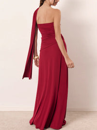 Vestido longo longo sem alças, sem alças de ombros descobertos, de cor aberta e americano, de nova e transfronteiriça, com fitas de retalhos