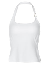 Camisola feminina feminina com abertura lateral ultra-curta ultra-curta estilo street style rapariga atravessada da fronteira atraente.