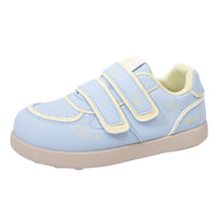 Sapatos de treino Warrior Velcro Virgo para mulheres, sapatos casuais casuais planos e fofos, sapatos preguiçosos estilo bloco de cor feminino